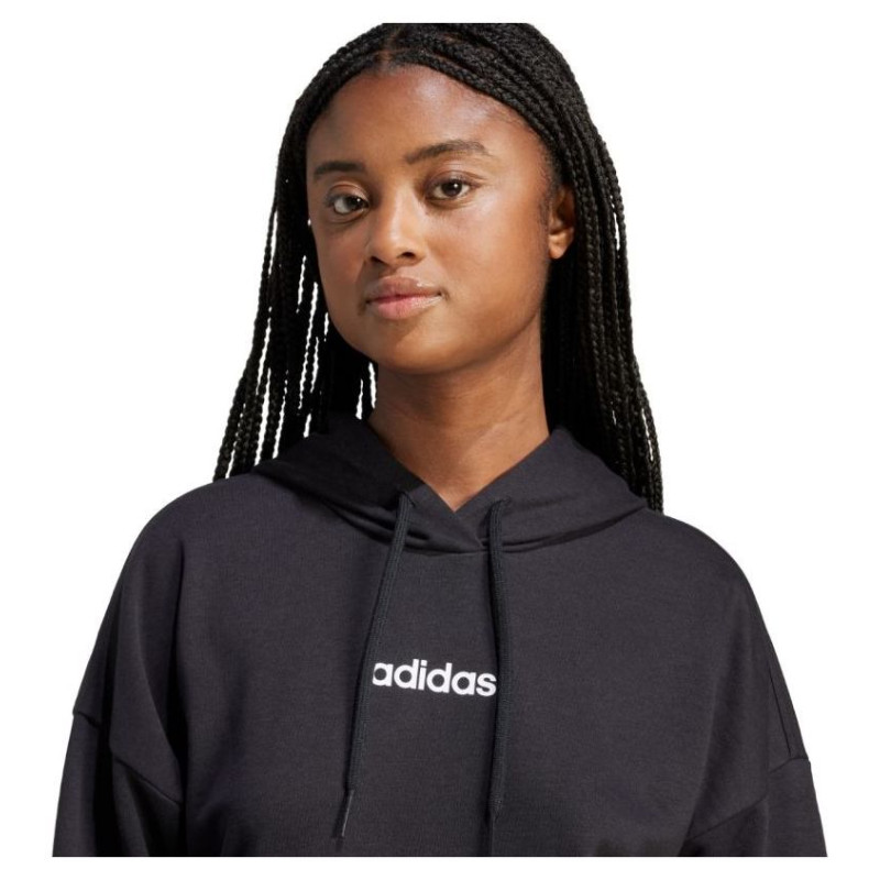 Adidas Essentials Linear French Terry Hoodie W JV7841 (XS)