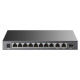 Tp-Link Switch|TP-LINK|Desktop/pedestal|8x10Base-T / 100Base-TX|1xSFP|2xRJ45|PoE+ ports 8|65 Watts|TL-SL1311P