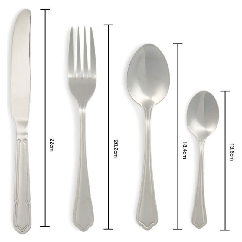 Salter BW12426EU7 Richmond 24-Piece Cutlery Set