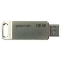 Goodram Flash Drive 128GB USB 3.2 Gen 1 USB / USB C OTG ODA3 Goodram - Silver