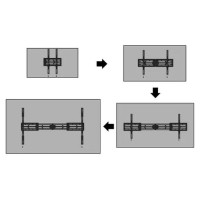 Neomounts TV SET ACC WALL MOUNT/WL30S-950BL19 NEOMOUNTS