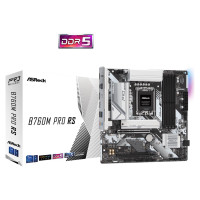 Asrock Mainboard|ASROCK|Intel B760 Express|LGA1700|Micro-ATX|Memory DDR5|Memory slots 4|1xPCI-Express 3.0 16x|1xPCI-Express 5.0 16x|1xM.2|1xHDMI|1xDisplayPort|2xUSB 2.0|3xUSB 3.2|1xUSB-C|1xPS/2|1xRJ45|3xAudio port|B760MPRORS