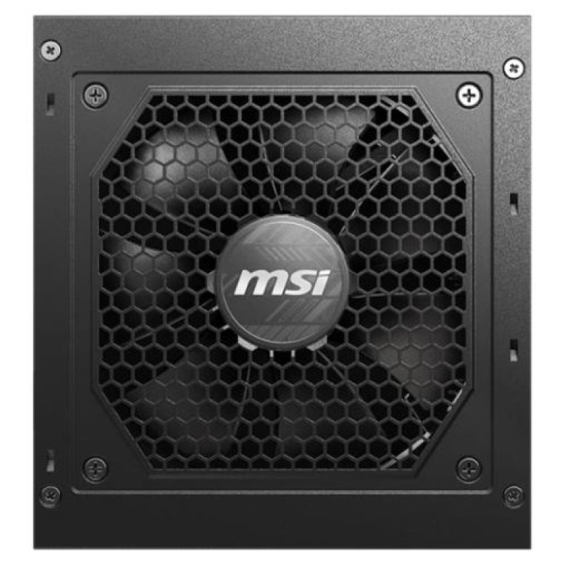 MSI Power Supply|MSI|750 Watts|Efficiency 80 PLUS GOLD|PFC Active|MAGA750GLPCIE5