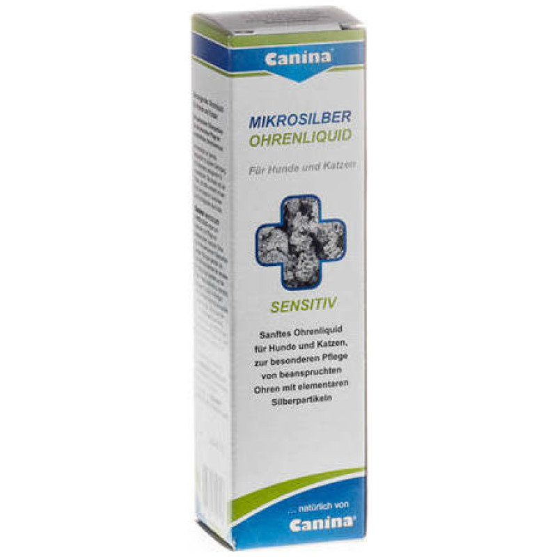 Canina Ear Drops Canina Microsilver 50ml