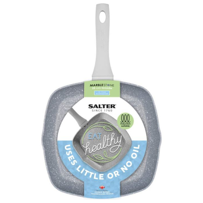 Salter BW11611TEDIR Marblestone 28cm Griddle Pan
