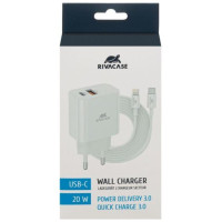 Rivacase MOBILE CHARGER WALL/WHITE PS4102 WD5 RIVACASE