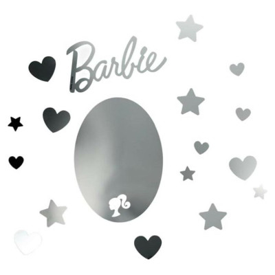 Paladone Barbie Mirror Wall Decals