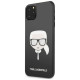 Karl Lagerfeld KLHCN65DLHBK iPhone 11 Pro Max czarny/black Iconic Glitter Karl`s Head