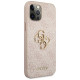 Guess GUHCP12L4GMGPI iPhone 12 Pro Max 6,7" różowy/pink hardcase 4G Big Metal Logo