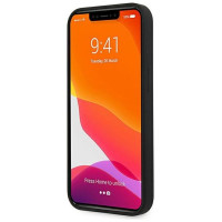 Guess GUHCP13MLS4GGBK iPhone 13 6,1" czarny/black hard case Silicone 4G Logo