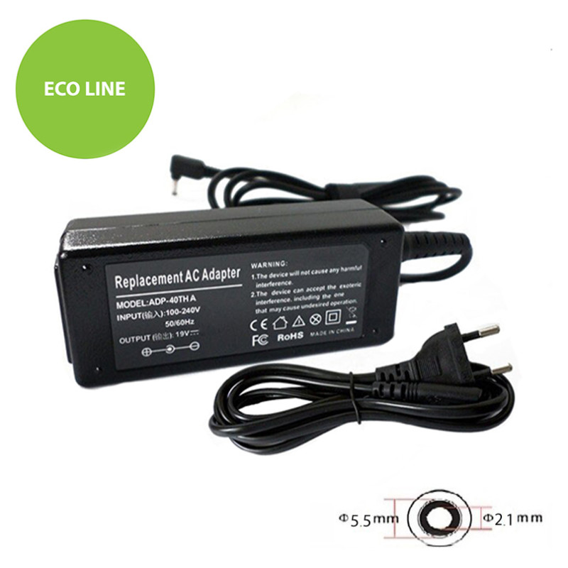 Extradigital Laptop Power Adapter ACER 45W: 19V, 2.37A