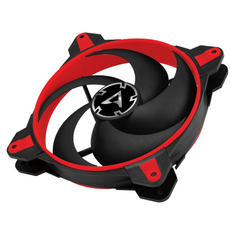 Arctic BioniX P140 PWM PST Pressure-Optimised Gaming Fan, 4-pin, 140mm, Red