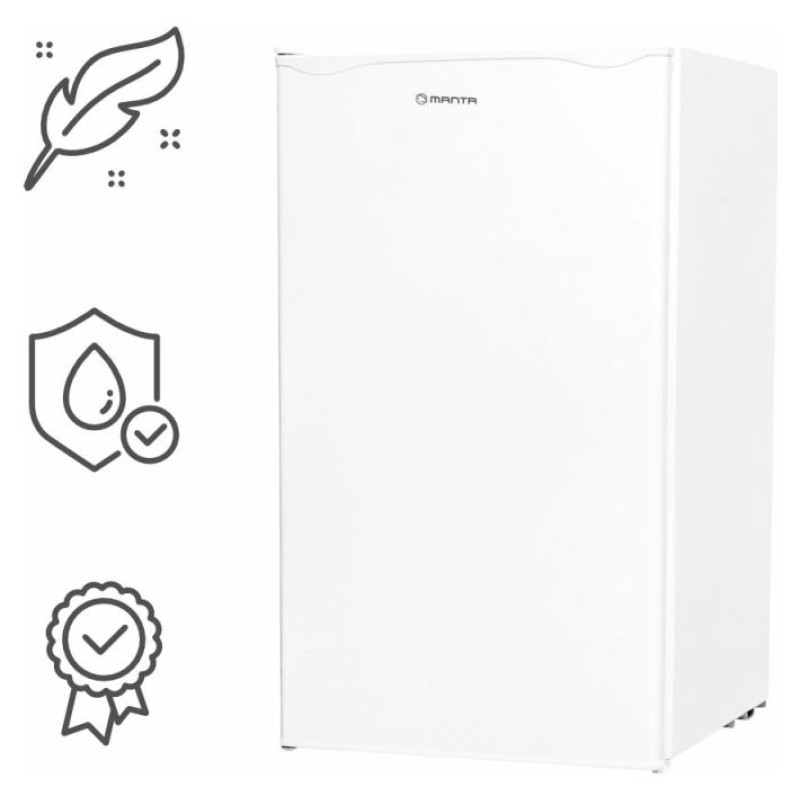 Manta MM520PW Fridge 91L White