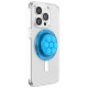 Popsockets Translucent FG-Popper MagSafe Phone Holder and Stand - Blue