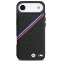 BMW M Tricolor Metal Logo MagSafe Case for iPhone 17 Air - Black