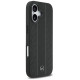 Mercedes Leather Laurel Leaves Stripes MagSafe Case for iPhone 17 - Black