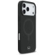 Mercedes Plain Smooth Leather MagSafe Case for iPhone 17 Pro Max - Black