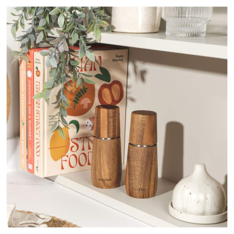 Salter BW13049APEU7 Edith Acacia Pepper Mill