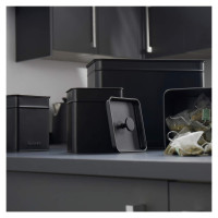 Salter BW126141EU7 Kuro 4-Piece Bread Bin & Canister Set