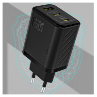 Dudao A29C 65W GaN Wall Charger + USB-C Cable - Black