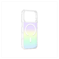 Amazingthing Minimal Mag case for iPhone 17 Pro compatible with MagSafe rainbow - multicolor