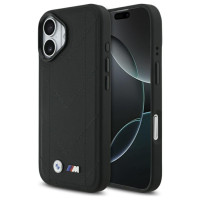 BMW M Quilted Logo MagSafe iPhone 17 Case - Black