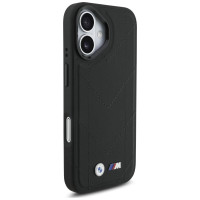 BMW M Quilted Logo MagSafe iPhone 17 Case - Black