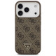 Guess 4G Triangle Logo MagSafe case for iPhone 17 Pro - brown
