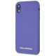 Karl Lagerfeld Silicone iPhone Xr Case - Purple
