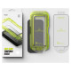 Ringke Easy Slide 2-pack tempered glass for iPhone 17 - black