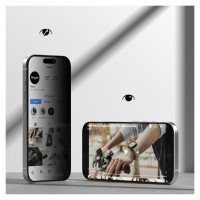 Ringke Easy Slide 2-pack Privacy Glass for iPhone 17 - Black