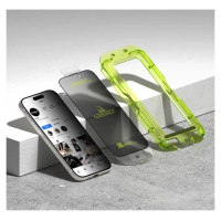 Ringke Easy Slide 2-pack Privacy Glass for iPhone 17 - Black