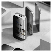 Ringke Easy Slide 2-pack Privacy Glass for iPhone 17 - Black