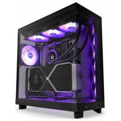 Nzxt. Datora korpuss NZXT H6 Flow RGB Black