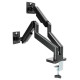 Gembird DISPLAY ACC ADJUSTABLE STAND/DOUBL.17-32" MA-DA2-06 GEMBIRD