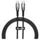 Baseus CADH000701 USB-C - USB-C PD cable 100W 5A 480Mb/s 1m - black