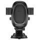 Baseus UltraControl Pro Clamp-on Car Holder with Suction Cup/Hook for Air Vent - Black