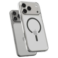 Spigen Ultra Hybrid MagSafe Case for iPhone 17 Pro Max - Clear Gray