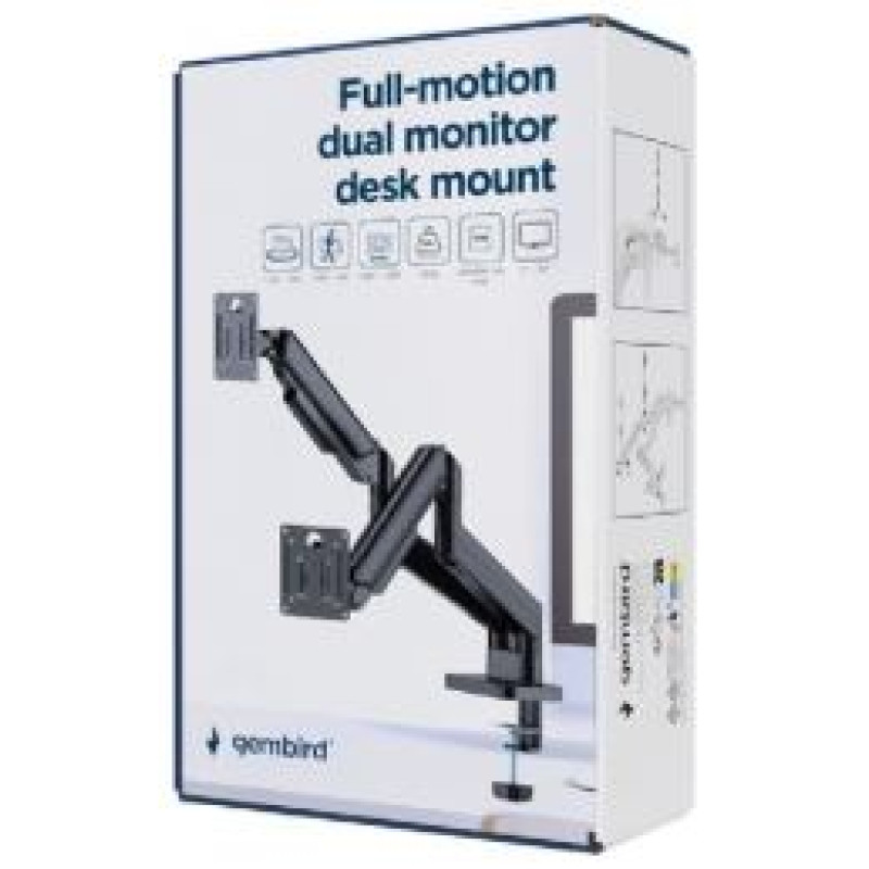 Gembird Monitora stiprinājums Gembird 17"-32"