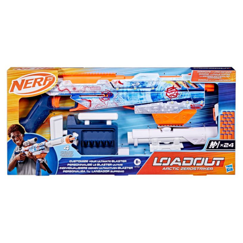 Nerf Loadout Blaster Arctic Zerostriker