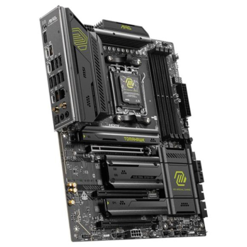 MSI Mainboard|MSI|AMD X870E|SAM5|ATX|Memory DDR5|Memory slots 4|3xPCI-Express 16x|4xM.2|1xAudio-In|1xAudio-Out|4xUSB 2.0|2xUSB 3.2|3xUSB-C|1xRJ45|MAGX870ETOMAHAWKWIFI