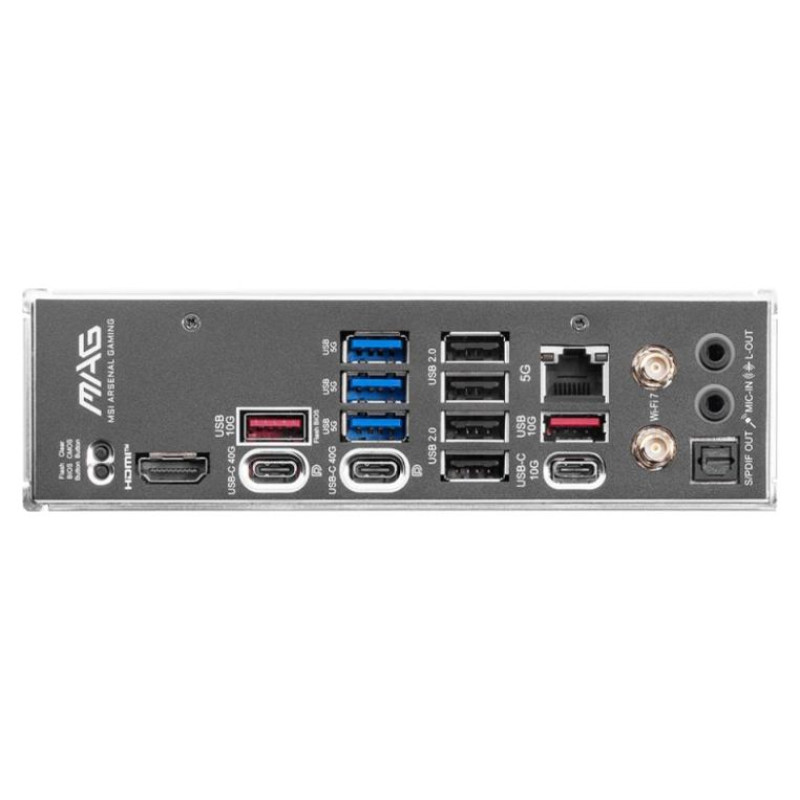 MSI Mainboard|MSI|AMD X870E|SAM5|ATX|Memory DDR5|Memory slots 4|3xPCI-Express 16x|4xM.2|1xAudio-In|1xAudio-Out|4xUSB 2.0|2xUSB 3.2|3xUSB-C|1xRJ45|MAGX870ETOMAHAWKWIFI