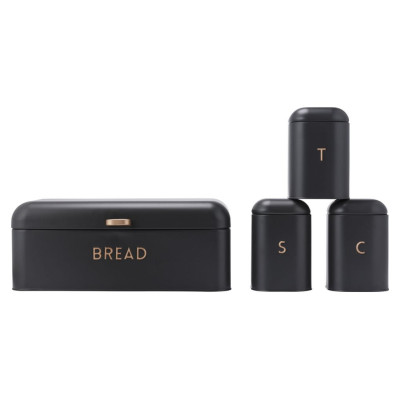 Salter BW13731EU7 Pebble 4-Piece Countertop Set Charcoal