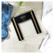 Salter SA00550BGCFAS Glass Analyser Bathroom Scale Black/Gold
