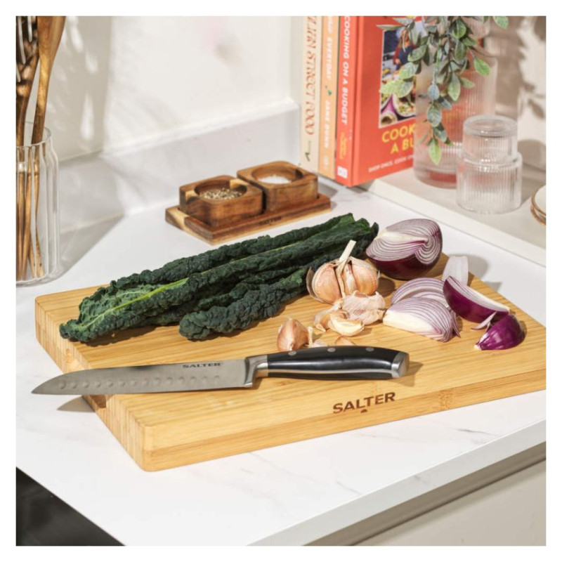 Salter BW13307RD Bamboo Chopping Board