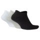 Nike Everyday Cushion No Show 3Pak M SX7673-901 socks (47 - 50)