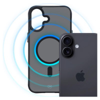 3Mk Protection 3mk Smoke MagCase for iPhone 17 - Black Semi-Transparent