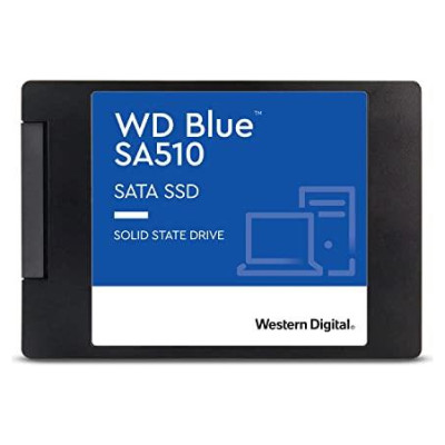 Western Digital SSD|WESTERN DIGITAL|Blue SA510|4TB|SATA 3.0|Write speed 520 MBytes/sec|Read speed 560 MBytes/sec|2,5"|TBW 600 TB|MTBF 1750000 hours|WDS400T3B0A