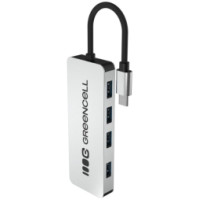 Green Cell USB hubs Greencell 4 PORT USB-C 3.0