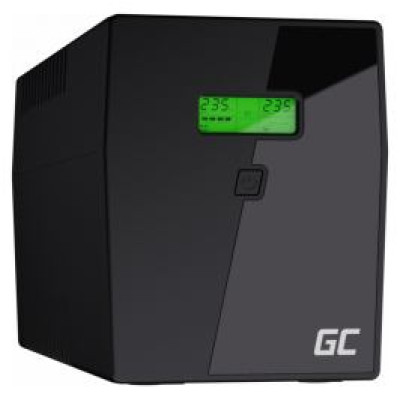 Green Cell Nepārtrauktas baro&scaron;anas bloks Green Cell Power Proof with LCD Display Pure Sine Wave 2000VA 1400W